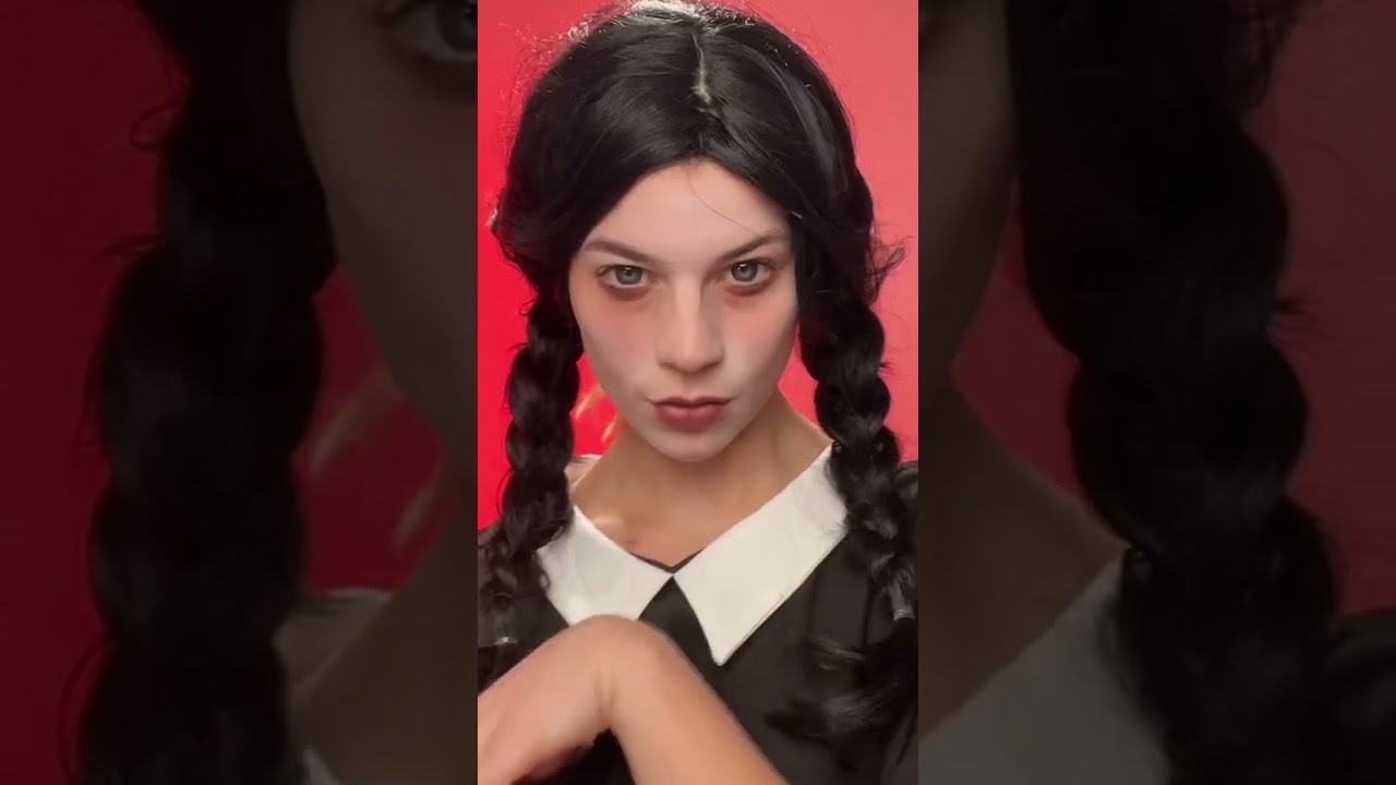 BECOMING WEDNESDAY ADDAMS?! *insane transition* 