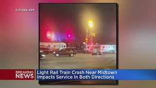 Light Rail Train And Vehicle Collide In Baltimore, Transit Routes Altered