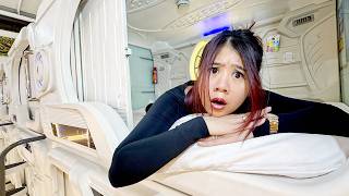 24 HOURS IN A SURABAYA AIRPORT CAPSULE HOTEL!!