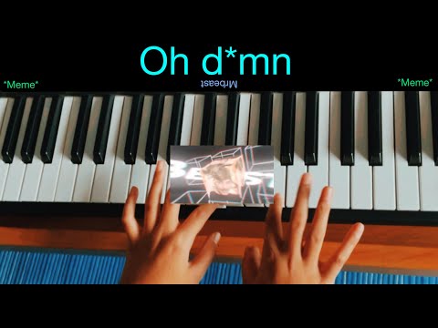 When you hit the wrong note and it sounds like “MRBEAST”