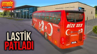 Otobüsle Rize'ye Çay Toplamaya Giderken Lastik Patladı - Otobüs Simulator Ultimate screenshot 4