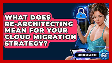 What Does Re-architecting Mean For Your Cloud Migration Strategy? - Cloud Stack Studio