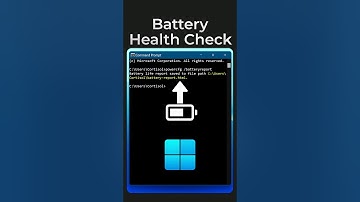 Check Battery Health On Windows Laptops Easily