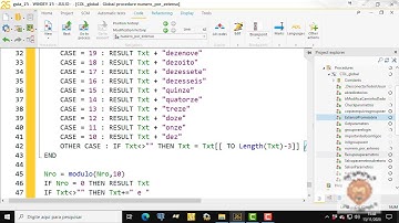 Guia Windev 25 - aula 284 - Retornando o extenso de um número.