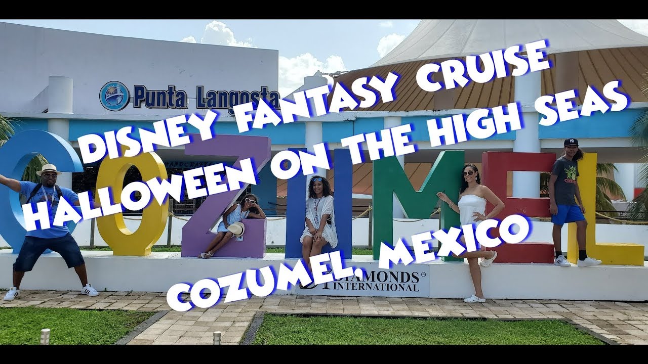 Disney Cruise Line | Halloween on the High Seas | Cozumel Mexico Vlog 5