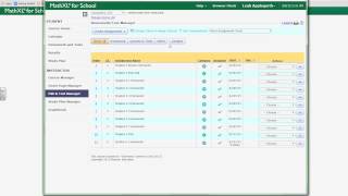 Student MathXL portal