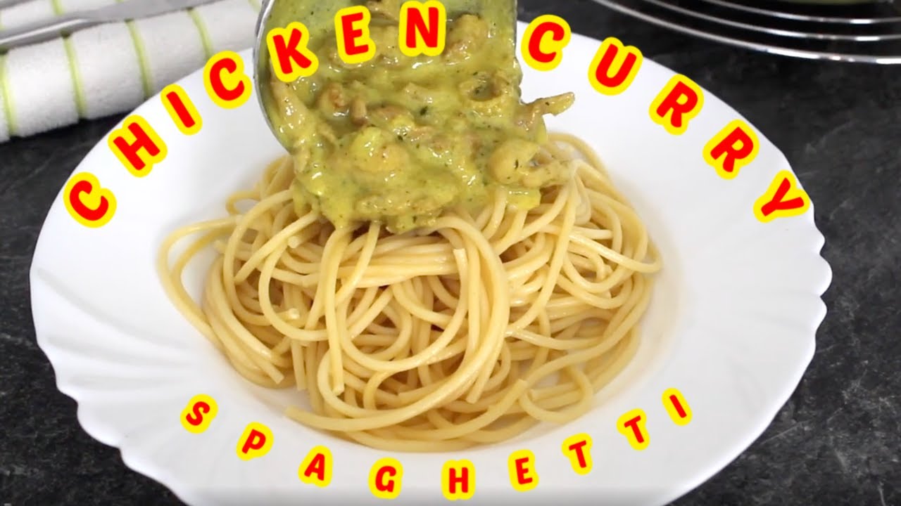 Chicken Curry Spaghetti Recipe Spaghetti Recipe YouTube