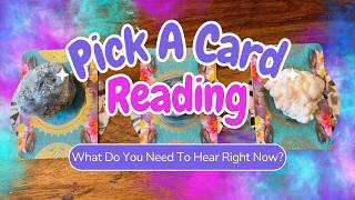 The Message You Need To Hear Most Right Now 💜 Pick A Card Tarot Reading