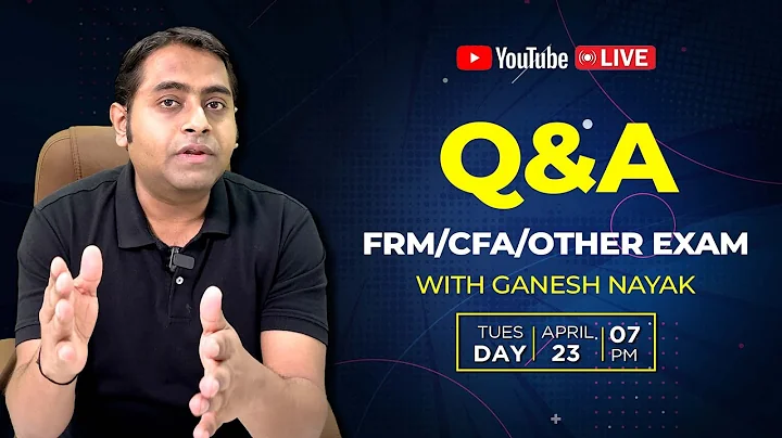 Q&A | Ask Me Anything | CFA | FRM | SCR | 2024