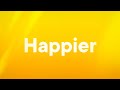Marshmello Happier Lyrics Ft Bastille mp3