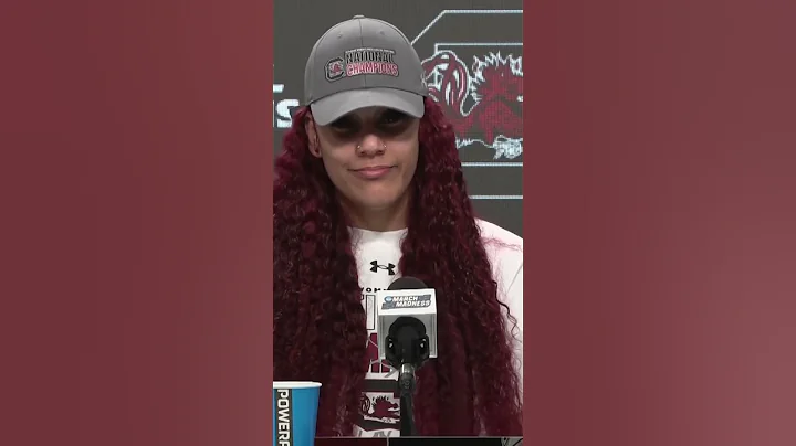 Dawn Staley's players have high praise for the 3x champ 🏆 #shorts