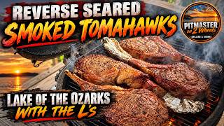 🔥 HUGE Tomahawk Steaks! Reverse Seared on the Primo Grill