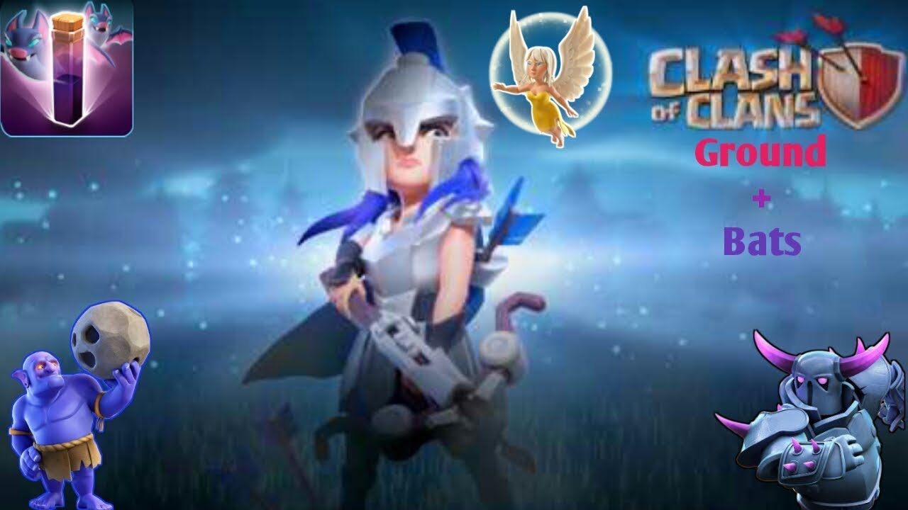 TH12 Max New Ground + Bats Attack Strategy 2019 | Any Base Perfect 3 Stars Attack Strategy