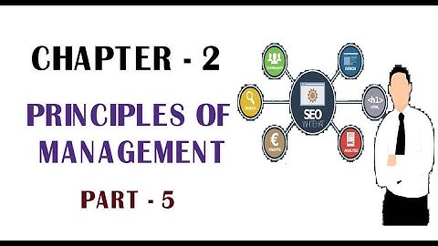 Principles of management part- 5 | Class -12 Business studies | Chapter - 5 | Animated |