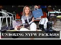Unboxing All My NYFW Packages | Laureen Uy