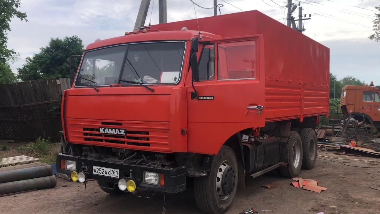 Камазы в колхозе видео