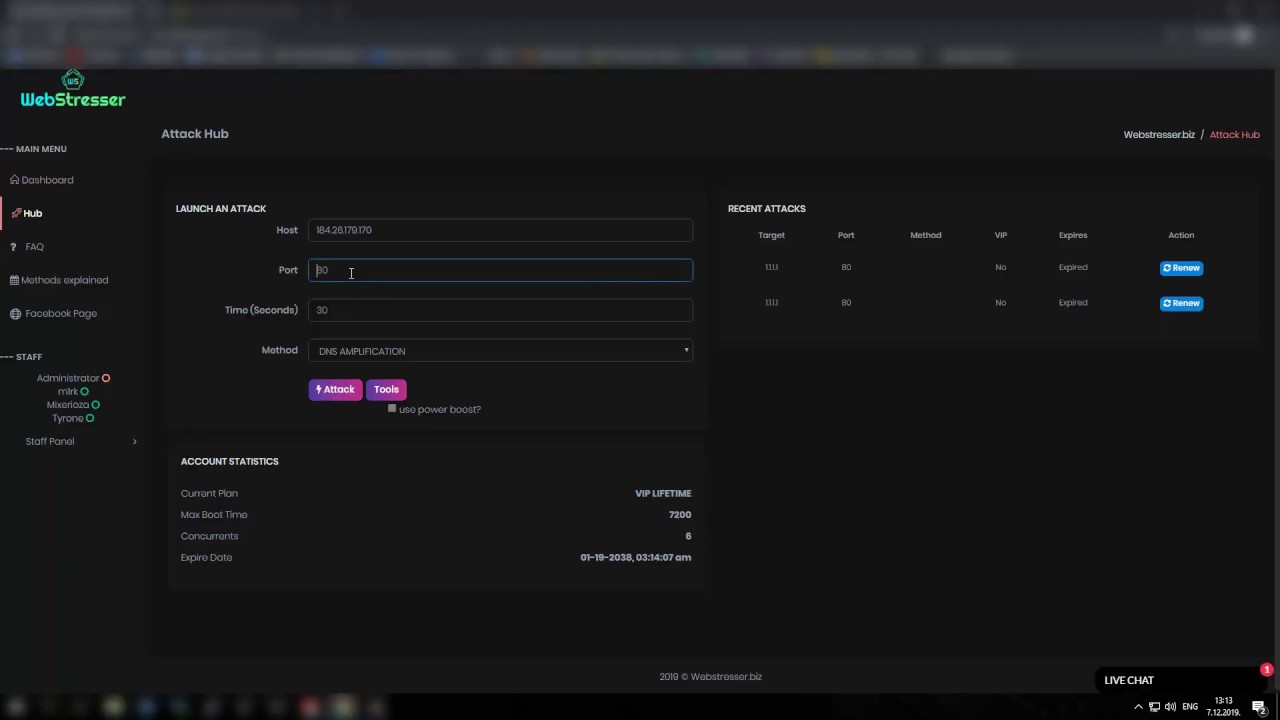 WebStresser.biz | AKAMAI DROP | +950 GBP/s | L4 & L7