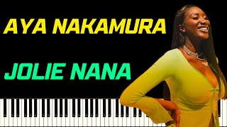 AYA NAKAMURA - JOLIE NANA | PARTITION PIANO screenshot 5