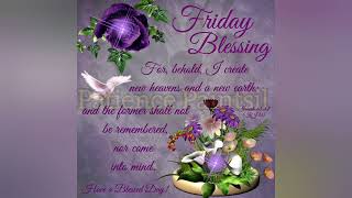 #HappyFriday - FRIDAY BLESSINGS || ALL THANKS TO GOD ALMIGHTY ||#Friday #foryou #super #love