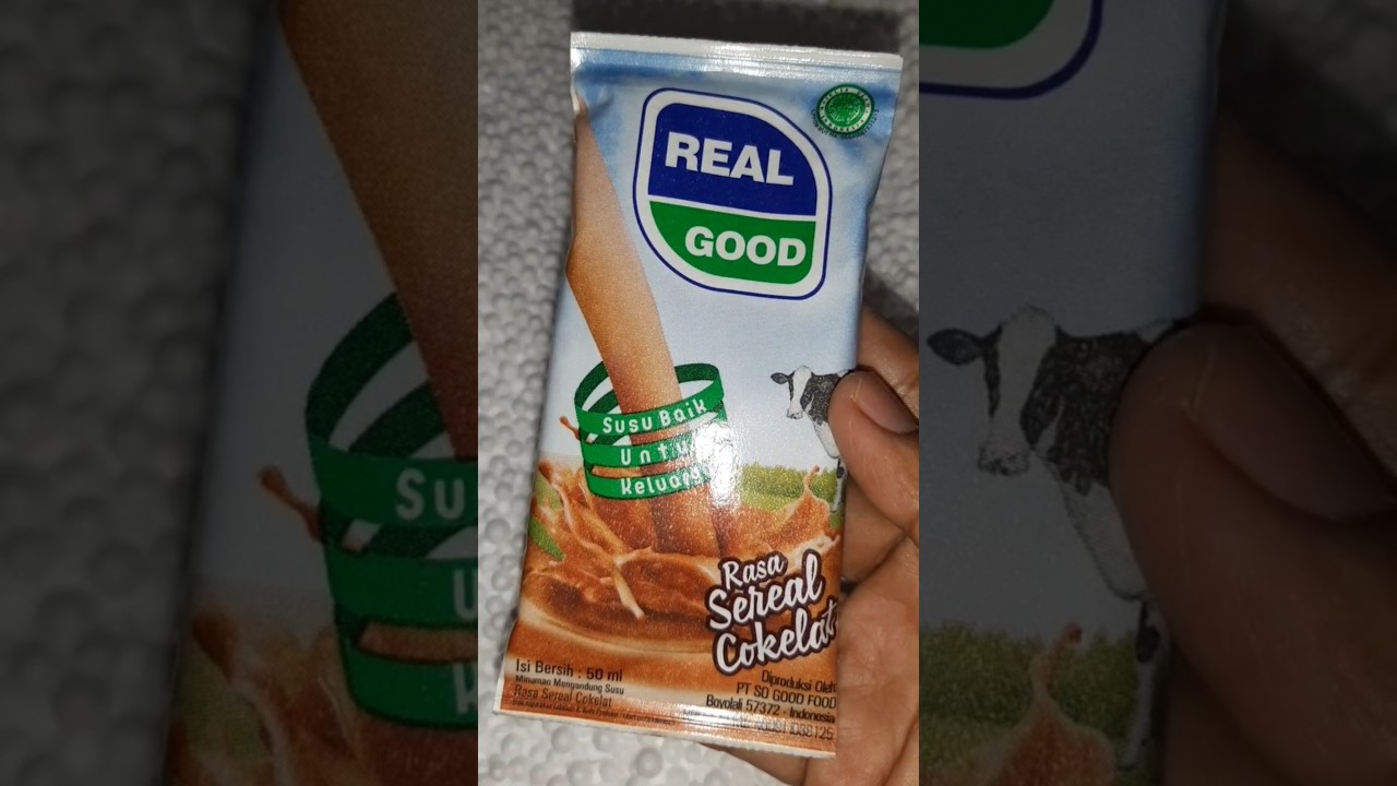 Menemukan susu Real Good #shorts - YouTube