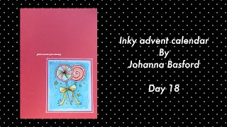 INKY ADVENT CALENDAR by Johanna Basford - day 18 - prismacolor pencils