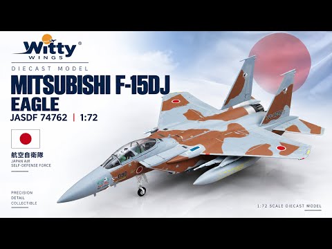 Witty Wings Mitsubishi F-15DJ Eagle JASDF 74762 | 1:72 Diecast