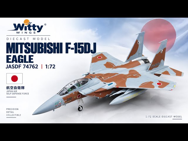 Witty Wings Mitsubishi F-15DJ Eagle JASDF 74762 | 1:72 Diecast