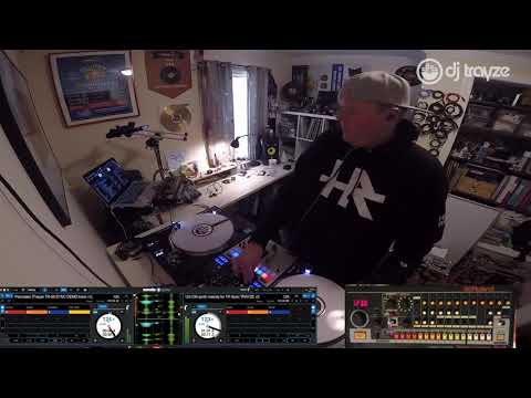 Percolator [ Trayze Live Remix ] - Roland TR-08 w/ Serato DJ & TR-Sync