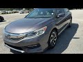 2016 Honda Accord EX-L A3767