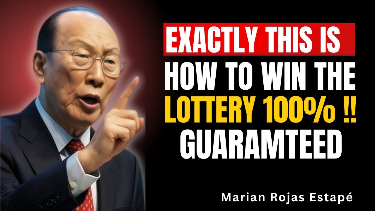 The Secret Formula to Win the Lottery That Really Works (FOOLPROOF) | Dr. DAVID YONGGI CHO