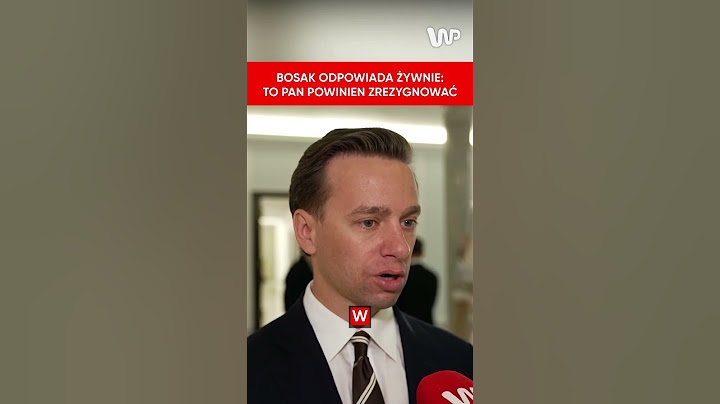 Bosak o wicemarszałku Senatu: Popierania ludzi, którzy robią złe rzeczy