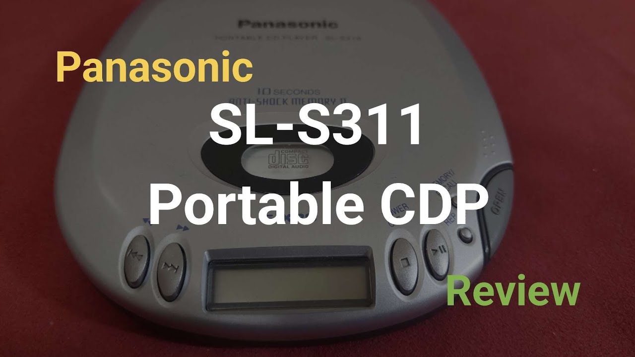 24 파나소닉(Panasonic) Portable CD Player SL-S310 리뷰(review