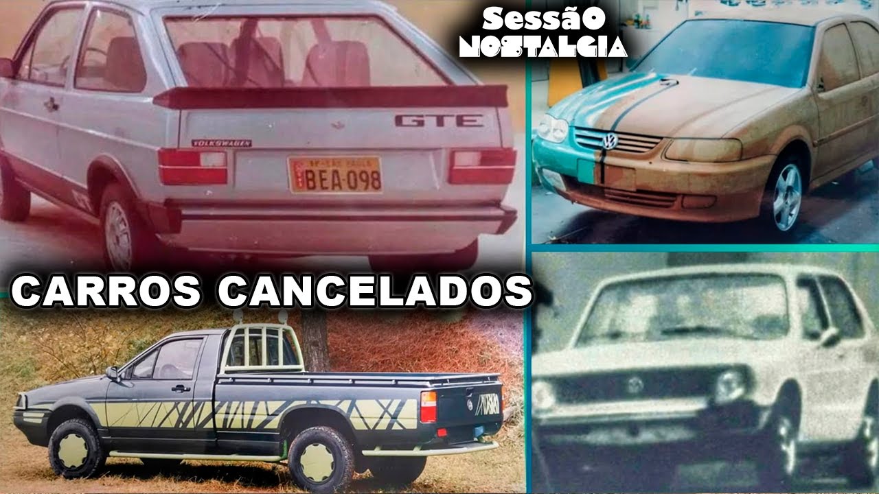 CARROS QUE A VOLKSWAGEN NUNCA LANÇOU NO BRASIL!