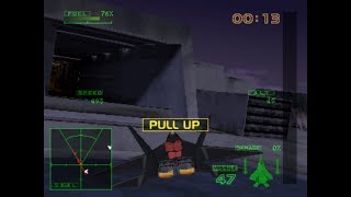 Ace Combat 2 (SP1) Gameplay - Mission 16.1A - Visiting hours