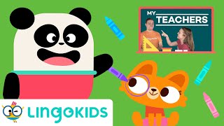 🎨 Learn Face Parts with Teacher Loni and Teacher Paul 🖌️ | Lingokids