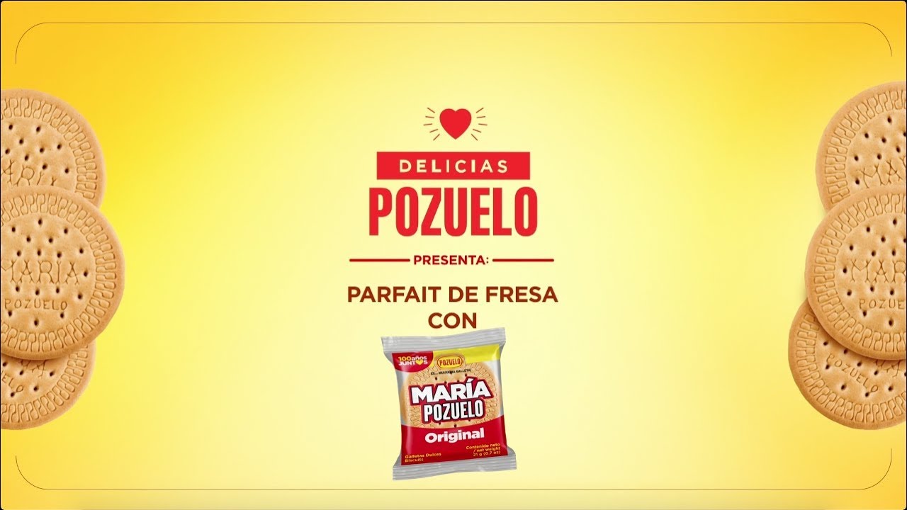 Parfait de fresa y María Pozuelo - YouTube