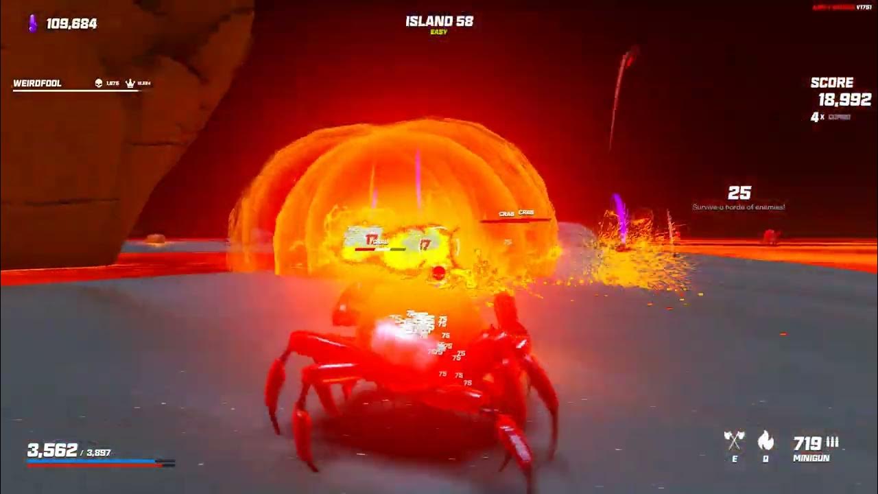 Crab Champions Minigun Insanity YouTube