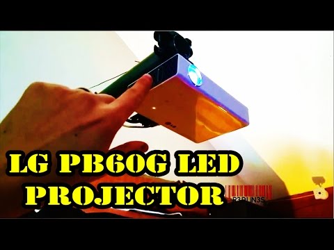 LG PB60G LED Projector 500 Lumens - Review