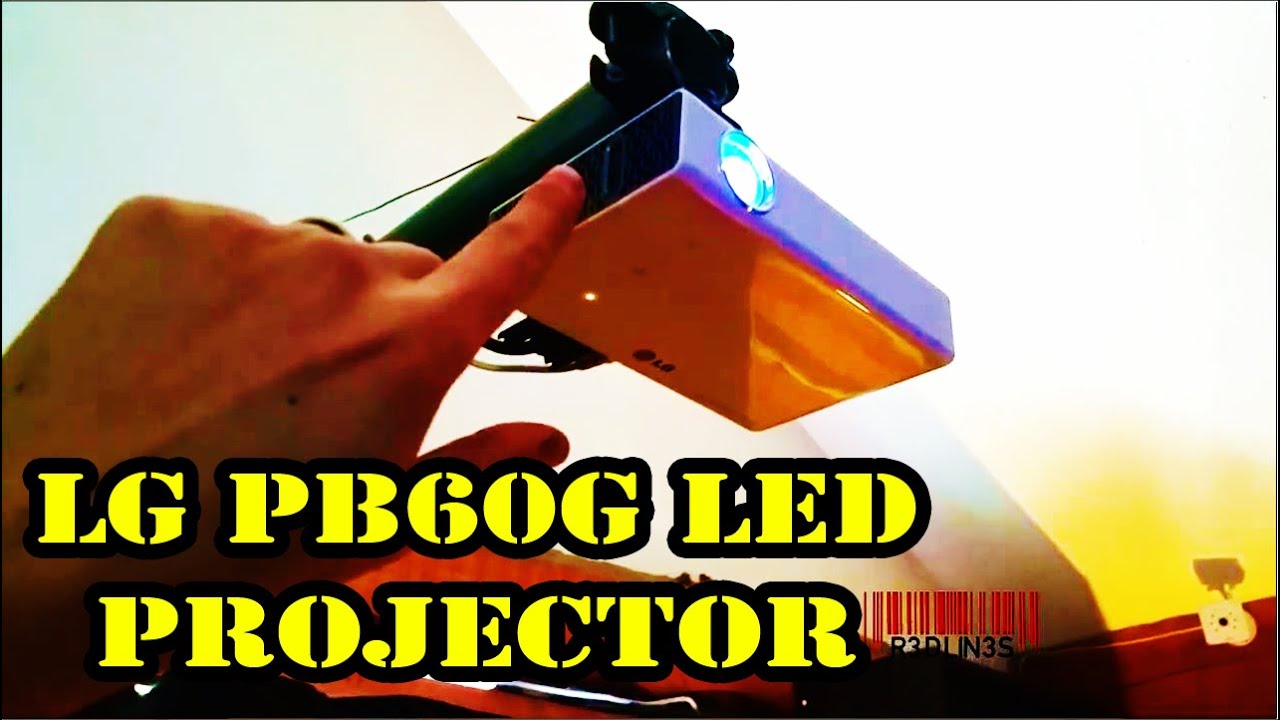 LG PB60G LED Projector 500 Lumens - Review - YouTube