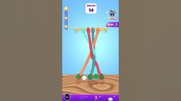 Tangle Master 3D | level 43-45 | Tik Tok #shorts #games