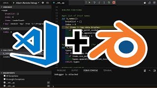 How to Remote Debug Blender with VS Code