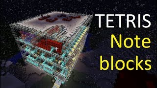 TETRIS - Caja de música gigante en Minecraft