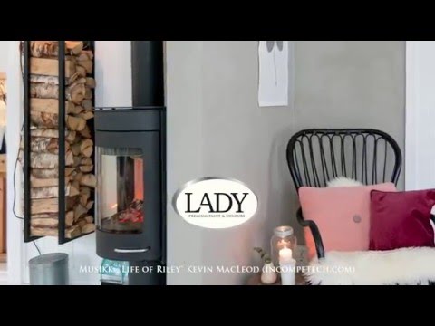 Lun vegg med kalkmaling lady inspirasjonsblogg