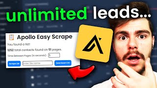 How I Scrape UNLIMITED Leads From Apollo.io for FREE Updated 2024 by Mike Powers 23,144 views 3 months ago 12 minutes, 44 seconds