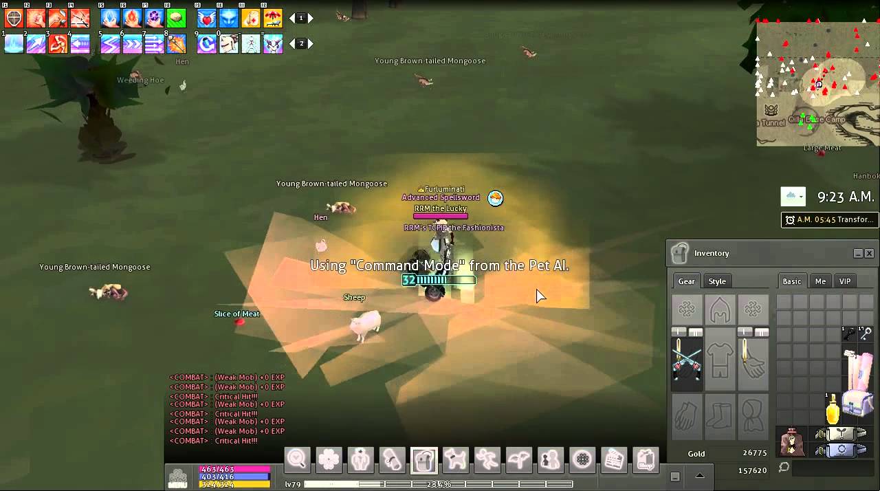 Mabinogi: Texture Reduction