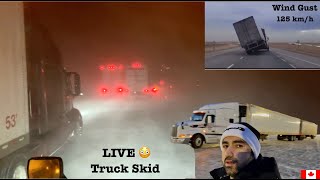 My TRUCKING Experience FAILED In This Snow Storm | Canada Truck Driver | Part-1