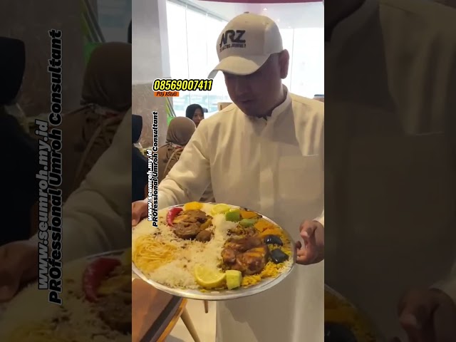 Restoran Romansia yang enak saat umroh #hajifuroda #seumrohmyid #itikaframadhan #hajikhusus #umroh
