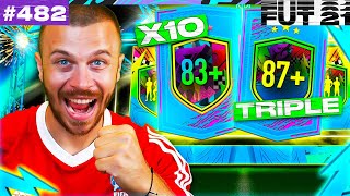 FIFA 21 MY 87+ TRIPLE UPGRADE & MY 83+ x10 RARE PLAYER PACK! WE PACKED A SUMMER STARS PLAYER!