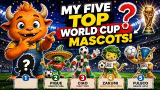 Max’s Top 5 FIFA World Cup Mascots! ⚽ #WorldCup #Football #Mascots