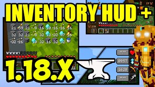INVENTORY HUD+ MOD 1.18.2 minecraft - how to download & install HUD mod 1.18.2 (with Forge)